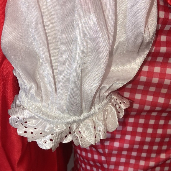 Costume RED RIDING HOOD Sexy Dress With Cape Adult Size Medium 6-8 - Picture 5 of 16